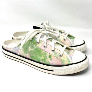 Converse Womens 571184C CTAS Dainty Mule Slip Washed Florals Bold Wasabi Sneaker
